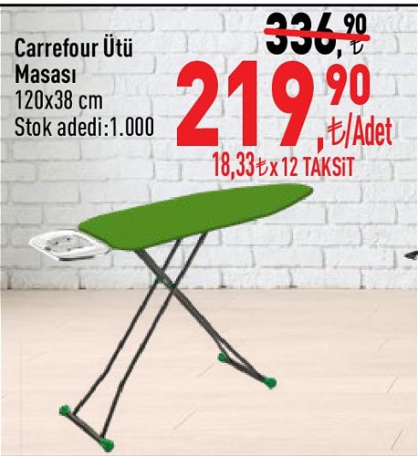 Carrefour Ütü Masası 120x38 cm image