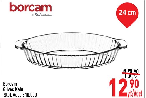 Paşabahçe Borcam Güveç Kabı 24 cm image