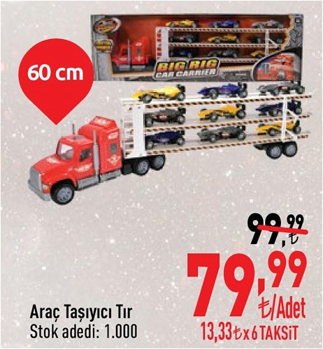 Araç Taşıyıcı Tır 60 cm image