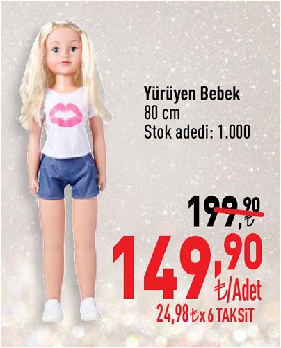 Yuruyen Bebek 80 Cm Indirimde Market