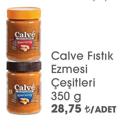 Calve Fıstık Ezmesi Çeşitleri 350 g image