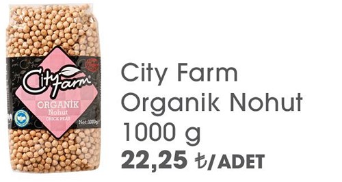 City Farm Organik Nohut 1000 g image