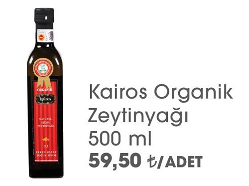 Kairos Organik Zeytinyağı 500 ml image