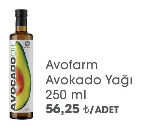 Avofarm Avokado Yağı 250 ml image