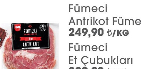 Fümeci Antrikot Füme Kg image