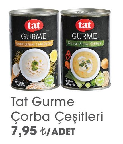 Tat Gurme Çorba Çeşitleri image