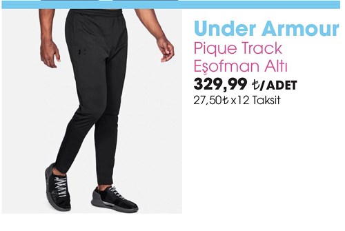 Under Armour Pique Track Eşofman Altı image