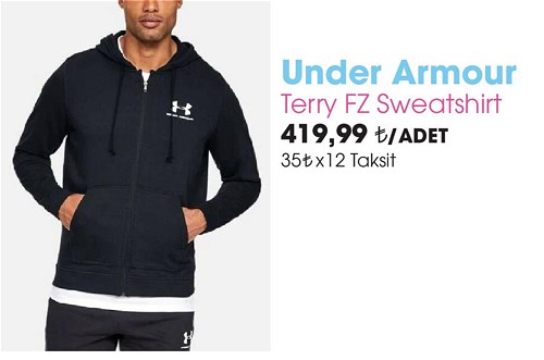 Under Armour Terry FZ Sweatshirt image