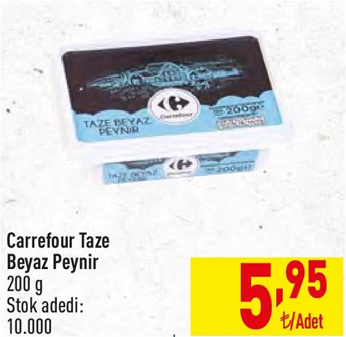 Carrefour Taze Beyaz Peynir 200 g image