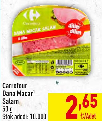 Carrefour Dana Macar Salam 50 g image