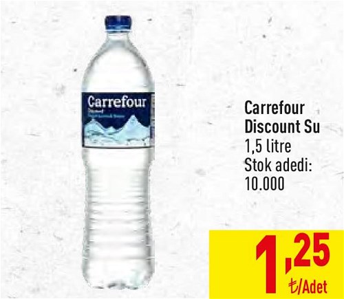 Carrefour Discount Su 1,5 litre image