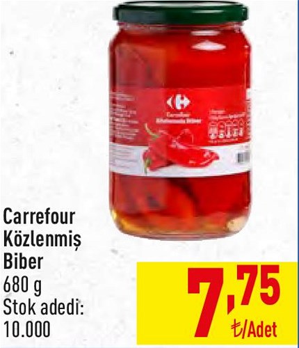 Carrefour Közlenmiş Biber 680 g image