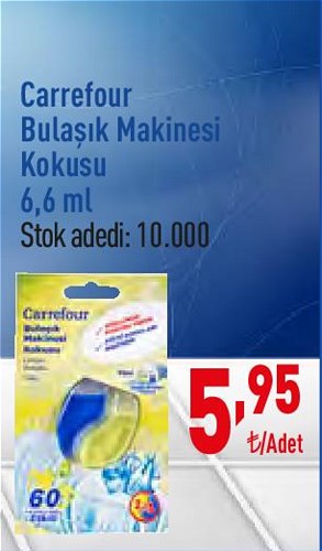 Carrefour Bulaşık Makinesi Kokusu 6,6 ml image