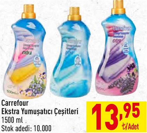 Carrefour Ekstra Yumuşatıcı Çeşitleri 1500 ml image