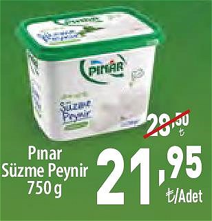 Pınar Süzme Peynir 750 g image