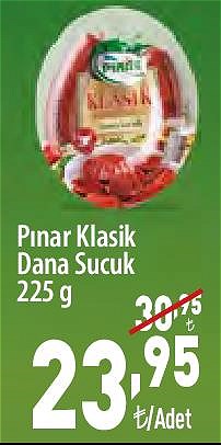 Pınar Klasik Dana Sucuk 225 g image