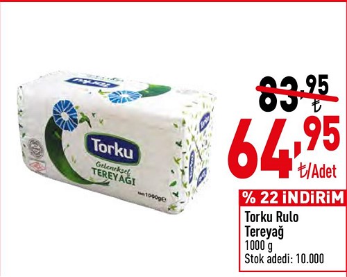 Torku Rulo Tereyağı 1000 g image