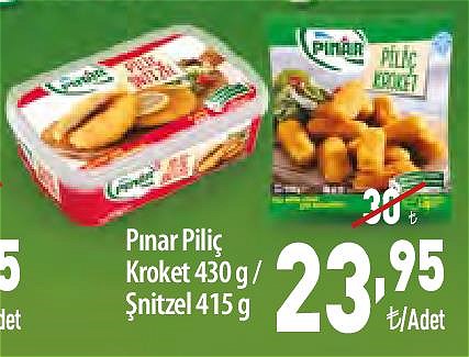 Pınar Piliç Kroket 430 g/Şnitzel 415 g image