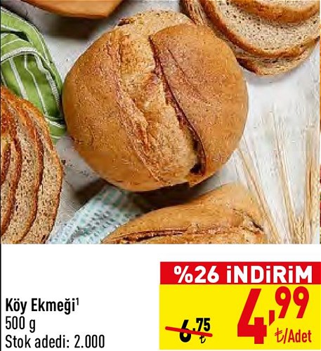 Köy Ekmeği 500 g image