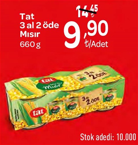 Tat 3 Al 2 Öde Mısır 660 g image