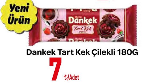 Ülker Dankek Tart Kek Çilekli 180G image