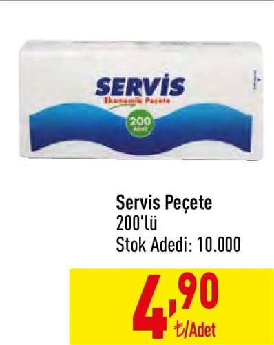 Servis Peçete 200'lü image