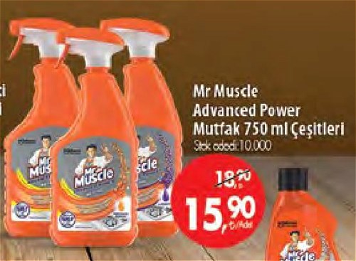 Mr Muscle Advanced Power Mutfak 750 ml Çeşitleri image