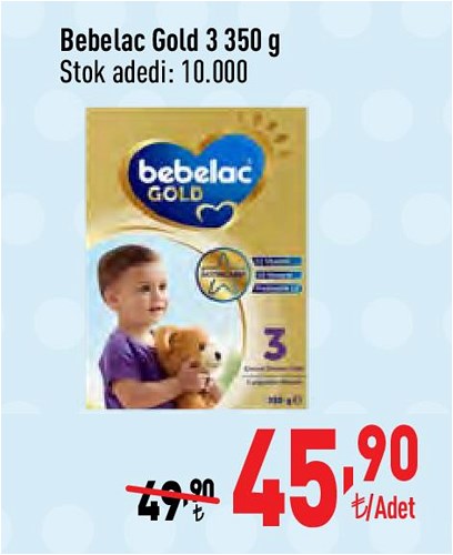 Bebelac Gold 3 350 g image