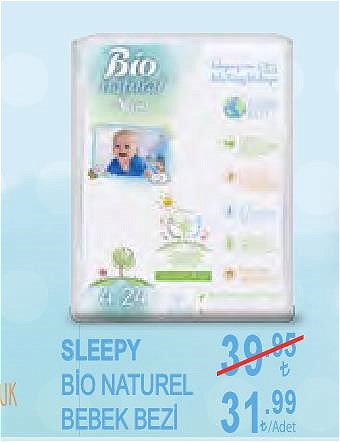 Sleepy Bio Naturel Bebek Bezi image