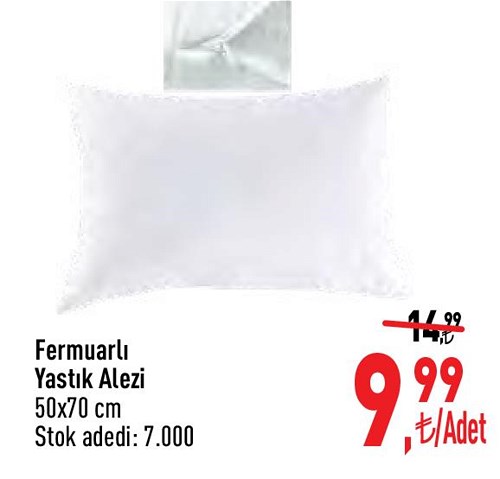 Fermuarlı Yastık Alezi 50x70 cm image