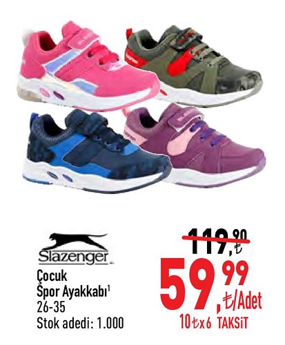 Slazenger Çocuk Spor Ayakkabı image