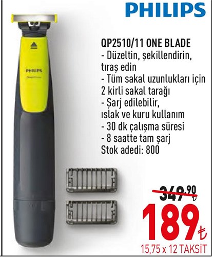 Philips QP2510/11 One Blade image