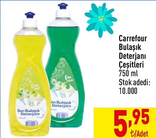 Carrefour Bulaşık Deterjanı Çeşitleri 750 ml image