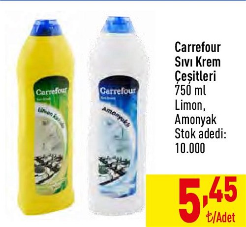 Carrefour Sıvı Krem Çeşitleri 750 ml image