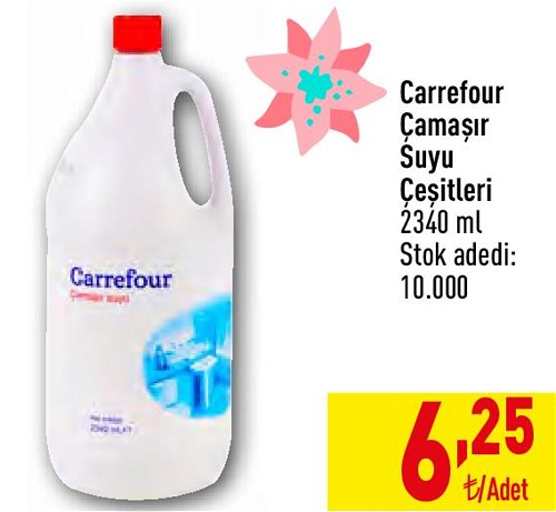 Carrefour Çamaşır Suyu Çeşitleri 2340 ml image