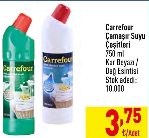 Carrefour Çamaşır Suyu Çeşitleri 750 ml image