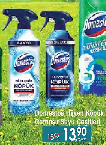 Domestos Hijyen Köpük Çamaşır Suyu Çeşitleri image