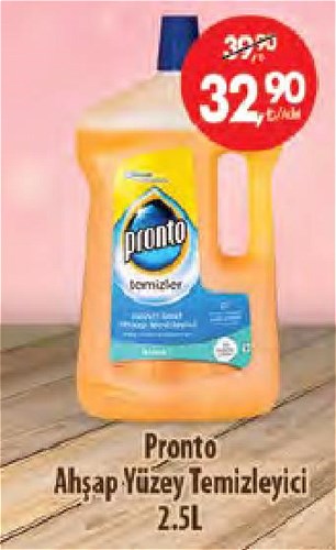 Pronto Ahşap Yüzey Temizleyici 2.5L image