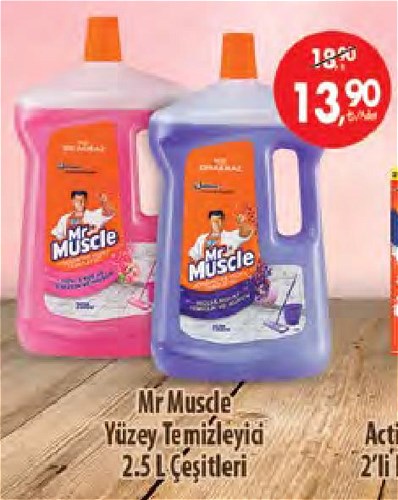 Mr Muscle Yüzey Temizleyici 2.5 L Çeşitleri image