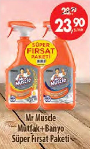 Mr Muscle Mutfak+Banyo Süper Fırsat Paketi image