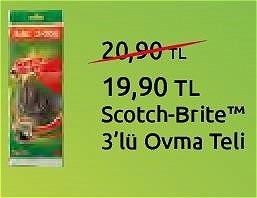 Scotch-Brite 3'lü Ovma Teli image