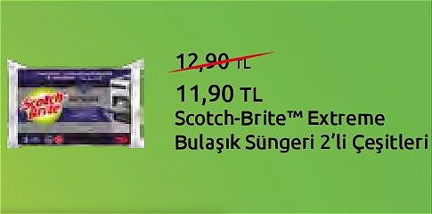 Scotch-Brite Extreme Bulaşık Süngeri 2'li Çeşitleri image