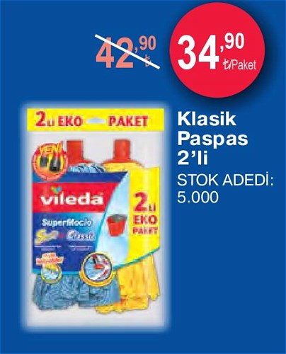 Vileda Klasik Paspas 2'li image