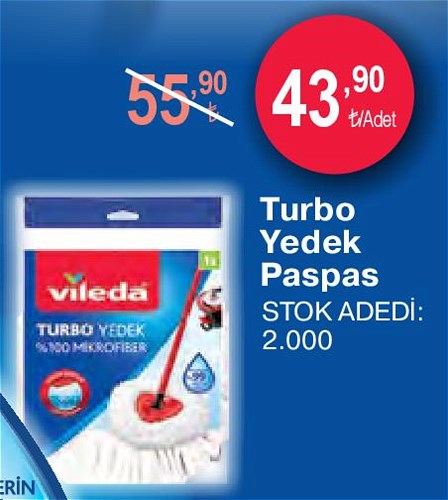 Vileda Turbo Yedek Paspas image