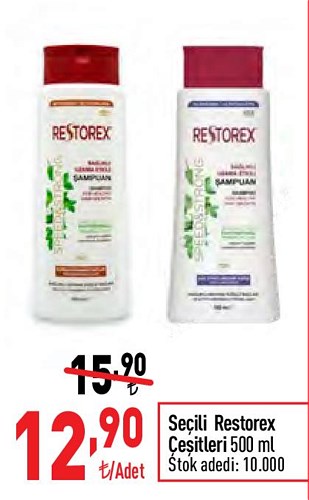 Seçili Restorex Çeşitleri 500 ml image