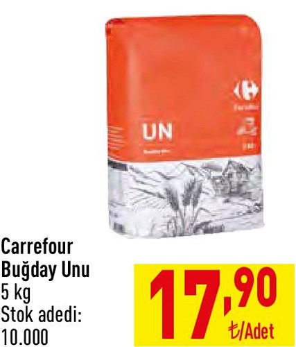 Carrefour Buğday Unu 5 kg image