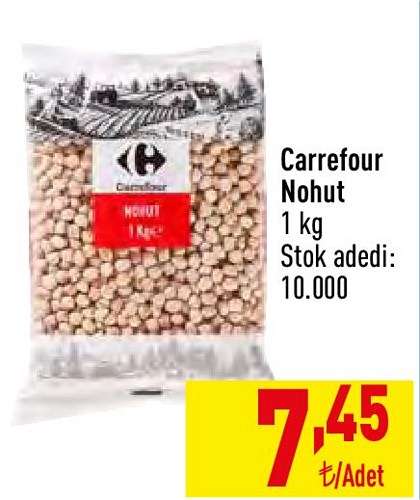 Carrefour Nohut 1 kg image