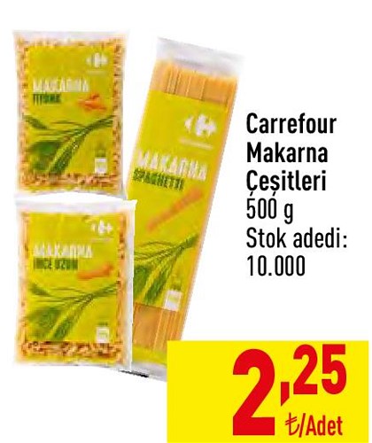 Carrefour Makarna Çeşitleri 500 g image