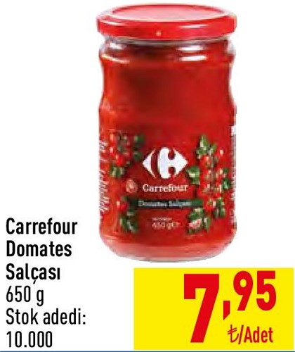 Carrefour Domates Salçası 650 g image