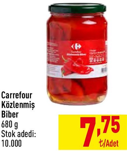 Carrefour Közlenmiş Biber 680 g image